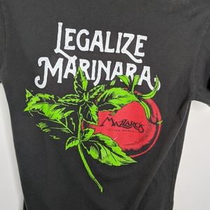 Women's XS Legalize Marinara Saucy Tshirt